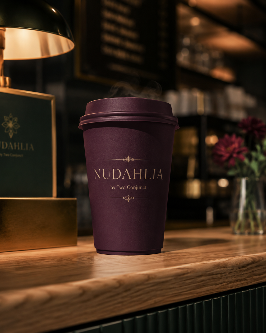 Nudahlia plum Cup